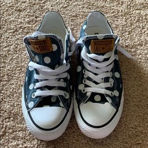 Blue Polka Dot Converse All Star